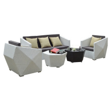 Leisure outdoor rattan furniture wicker woven garden sofa set